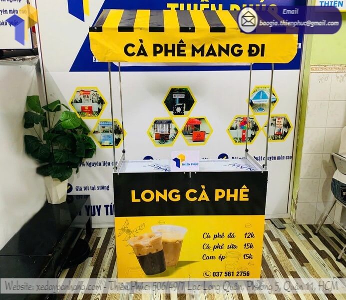 bảng giá xe cafe take away