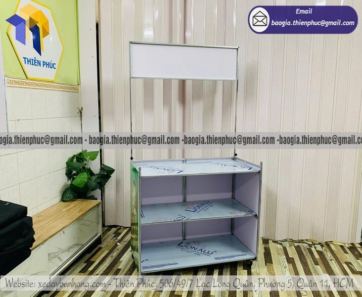 Báo giá xe bán bún nước tương trên vỉa hè lắp ráp rẻ bán đồ ăn sáng