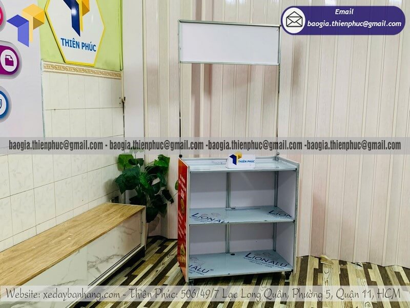 Giá quầy bán đồ ăn sáng hàng rong xếp gọn rẻ xưởng gia công VIỆT NAM