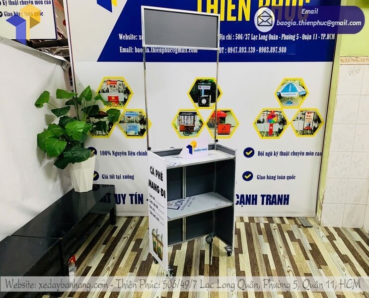 giá xe bán cafe mang đi quận 11 tại xưởng giá rẻ