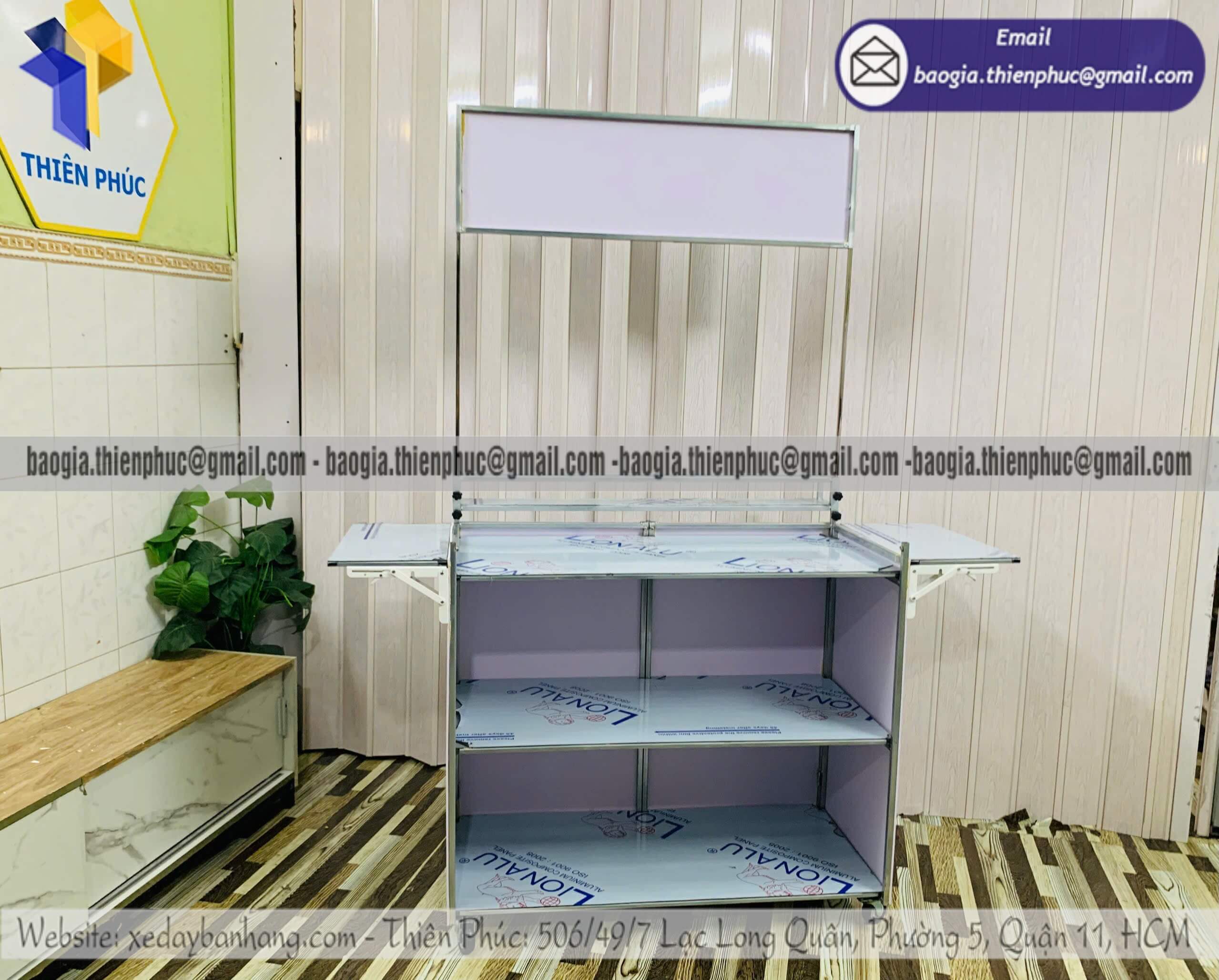 Kệ bán thức uống lắp ráp phục vụ bán hàng rong gia công số lượng lớn giảm giá cho đại lý