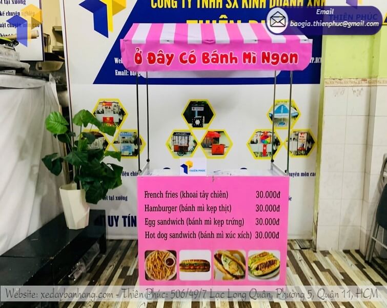 Mua kệ bán bánh mì lưu động xếp gọn giá rẻ Mua kệ bán bánh mì lưu động xếp gọn giá rẻ