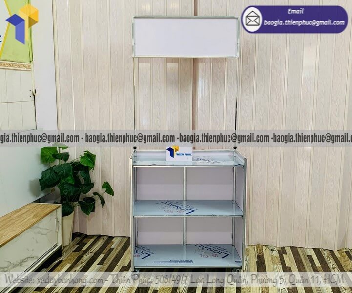 Quầy bán coffee take away hè phố lắp ráp lề đường có thể thiết kế theo yêu cầu