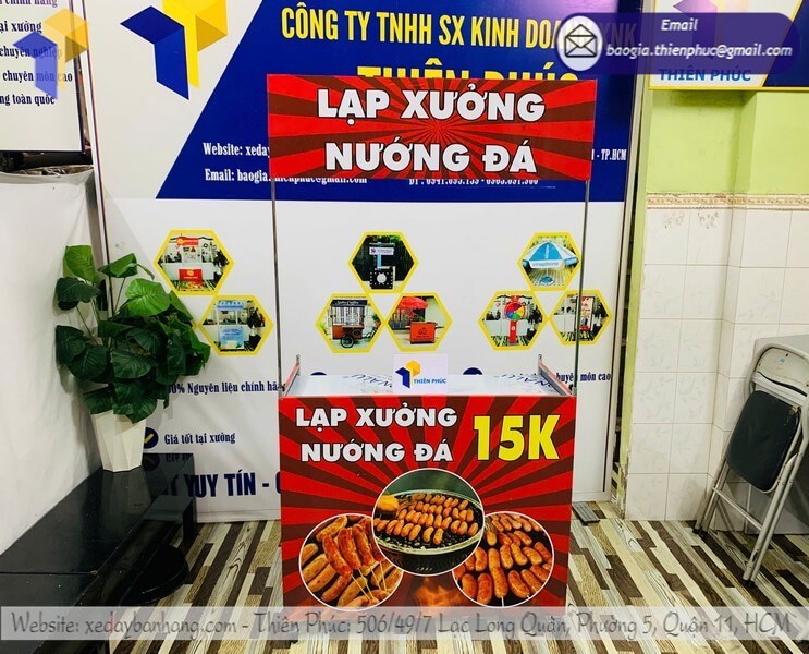 xe bán lạp xưởng giá rẻ TPHCM